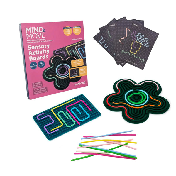 Miniland Sensory Activity Boards | Tabuleiros Sensoriais