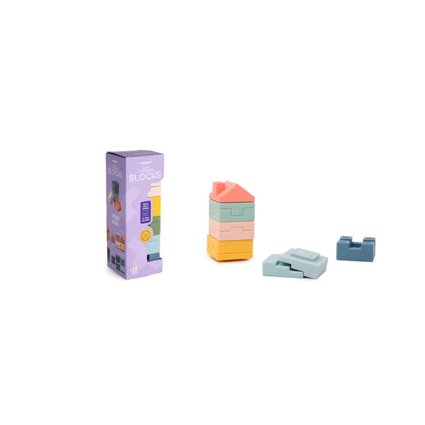 Miniland Soft Towering Blocks | Blocos de Empilhar Silicone