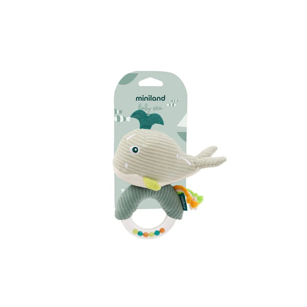 Miniland Baby Sea | Chocalho Baleia para Bebé