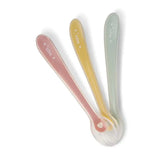 Saro Conjunto Talheres Silicone Rosa Saro