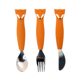 Trixie Conjunto de 3 Talheres em Silicone Sr. Raposa