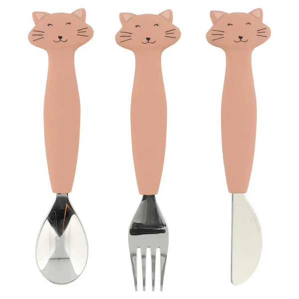 Trixie Conjunto Talheres Silicone 3 Peças Sra. Gata