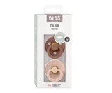 Bibs Pack 2 Chupetas Simétricas Blush/Woodchuck - Tam. 2 | 6-18 Meses Bibs