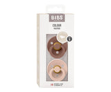 Bibs Pack 2 Chupetas Anatómicas Blush/Woodchuck - Tam. 2 | 6-18 Meses Bibs
