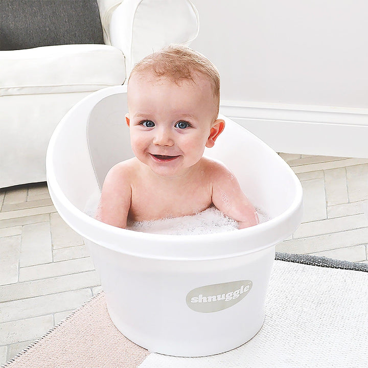 Banheira Shnuggle Toddler Branca - desde 12 meses 4