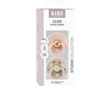 Bibs Pack 2 Chupetas Redondas Ladybug Blush Mix - Tam. 2 | 6-18 Meses Bibs