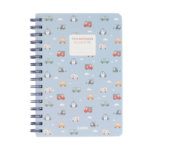 Tutete Caderno Escolar City Cars