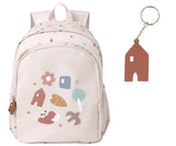 Tutete Mochila Média + Porta-Chaves Geometric Nature Tutete
