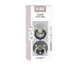 Bibs Pack 2 Chupetas Redondas Cloud/Iron - Tam. 2 | 6-18 Meses Bibs