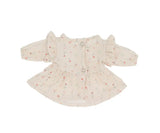Monnëka Boneca Koke com Vestido e Chapéu White Flowers Tutete