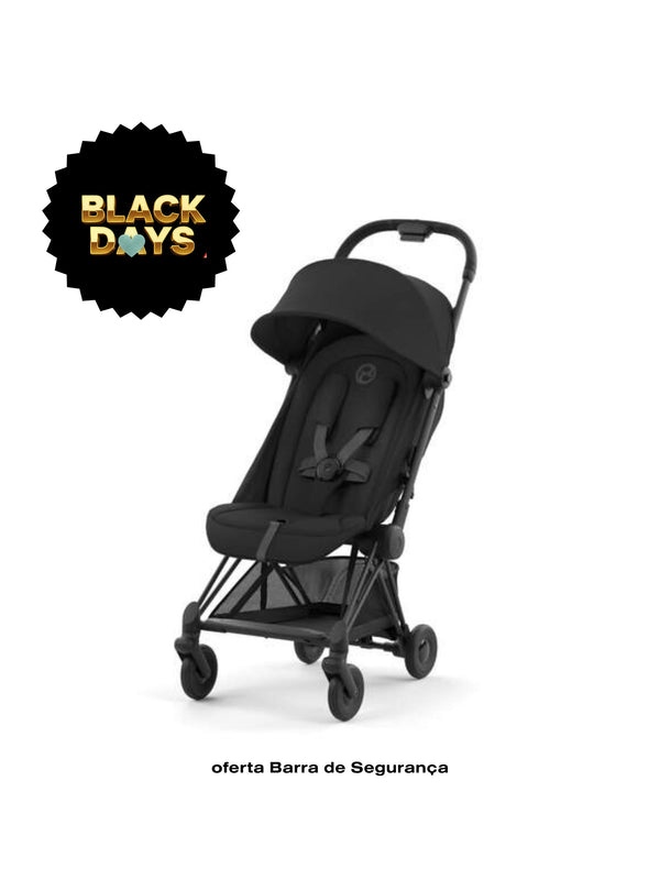 Carrinho de Bebé  Cybex Coya Matt Black Sepia Black black