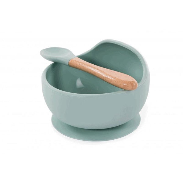 BJ Set de Alimentação Bowl Natural Azul/Menta
