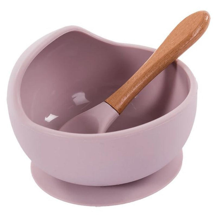 BJ Set de Alimentação Bowl Natural Rosa