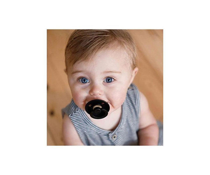 BIBS Pack 2 Chupetas Black/White Tam. 1 - Minicool