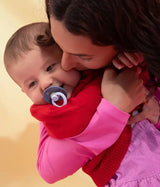Bibs Pack 2 Chupetas Redondas Baby Blue/Petrol - Tam. 1 | 0-6 Meses Bibs