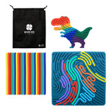 Quadro de Atividades Sensorial de Silicone