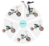 Olmitos Triciclo Multifunções Gyro+ Verde - Minicool