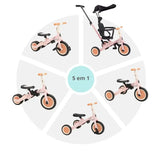 Olmitos Triciclo Multifunções Gyro+ Rosa - Minicool