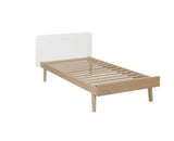 Cama Convertível Micuna Big Trevi – Branco/Madeira - Minicool