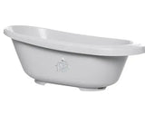 Conjunto Banheira Bebé Bebe-Jou Sense Cinza Ollie (Sem Led) Bebe-Jou