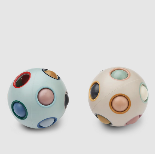 Liewood Pack 2 Bolas Puzzle Solene Ice Blue Multi Mix