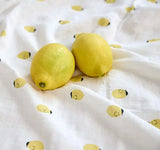 Lässig Pack 3 Musselinas 80x80 cm Fruits Lemon Lässig