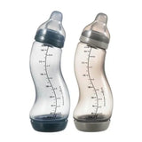 Difrax Pack 2 Biberões 250ml Natural Azul/Cinza Difrax
