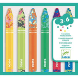 Djeco Lápis de Cera Multicoloridos Djeco