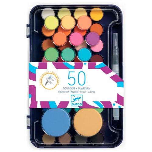 Djeco Palete 50 Aquarelas
