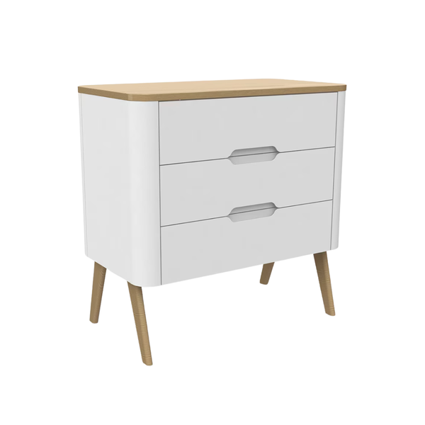 Trama Cómoda Maxi Round Kit Branco Mate/Tola