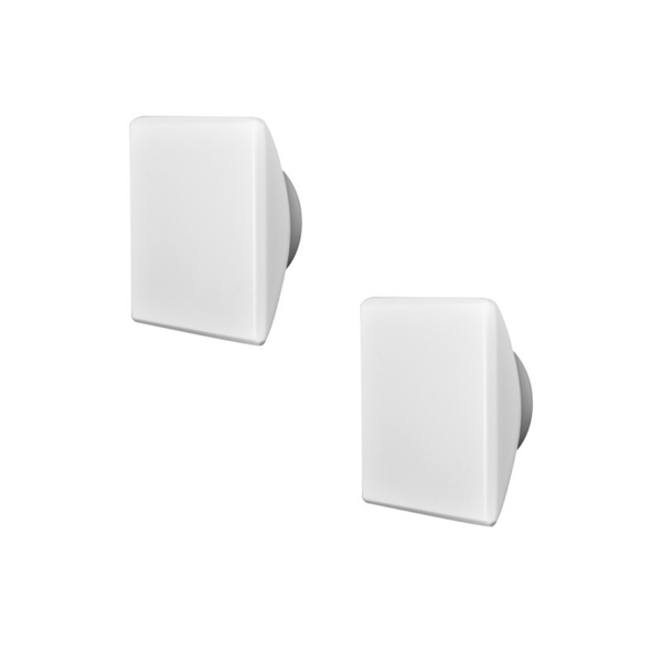 Puxador Cubo de Madeira Trama Ecoline Branco