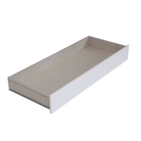 Gavetão de Cama Trama Branco Mate