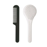 Conjunto de Escova e Pente Luma Branco Salpicado - Minicool