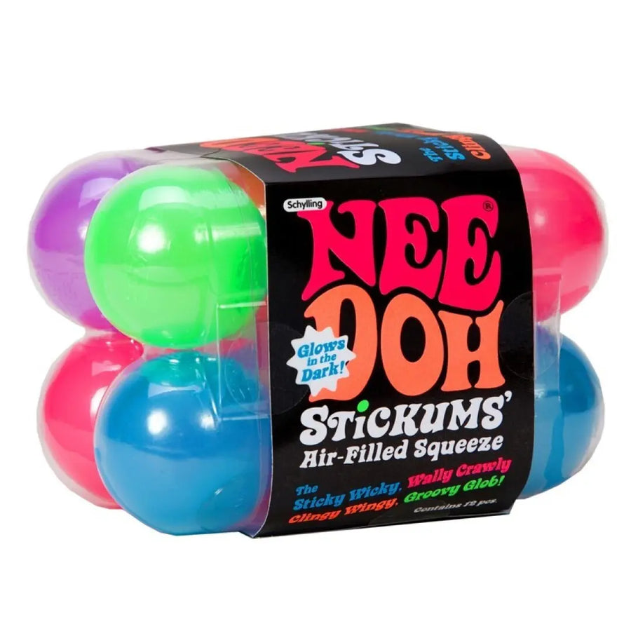 Needoh Pack 12 Bolas Pegajosas Coloridas Needoh
