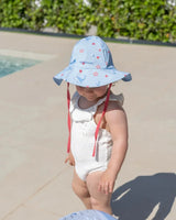 Flamingueo Chapéu Infantil Cappy Azul Flamingueo