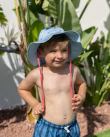 Flamingueo Chapéu Infantil Cappy Azul Flamingueo