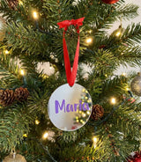 Bola Personalizada para Árvore de Natal Minicool