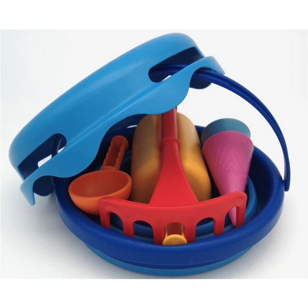 Conjunto de Praia 7 em 1 Azul