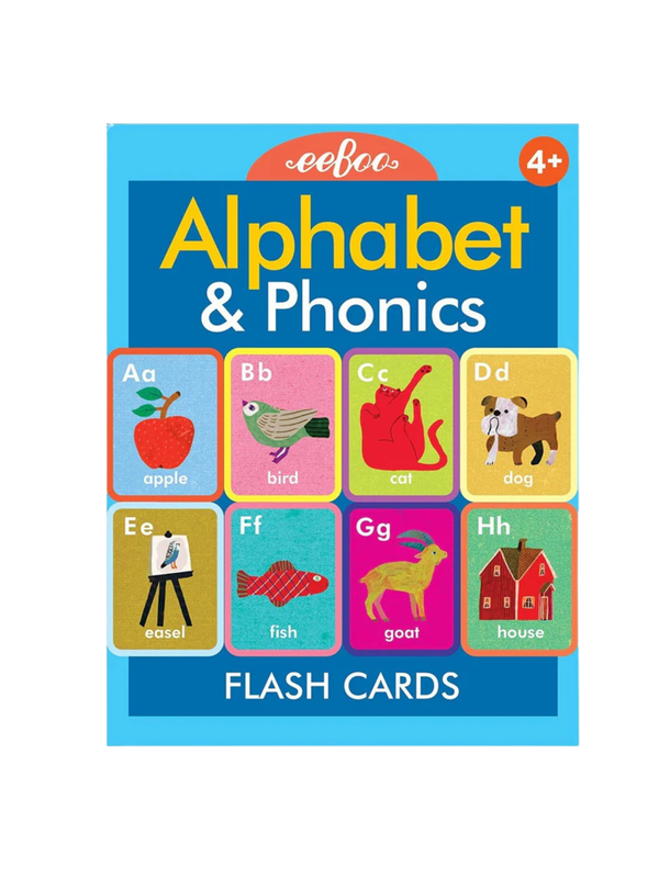 Cartões de Alfabeto e Fonética em Inglês eeBoo