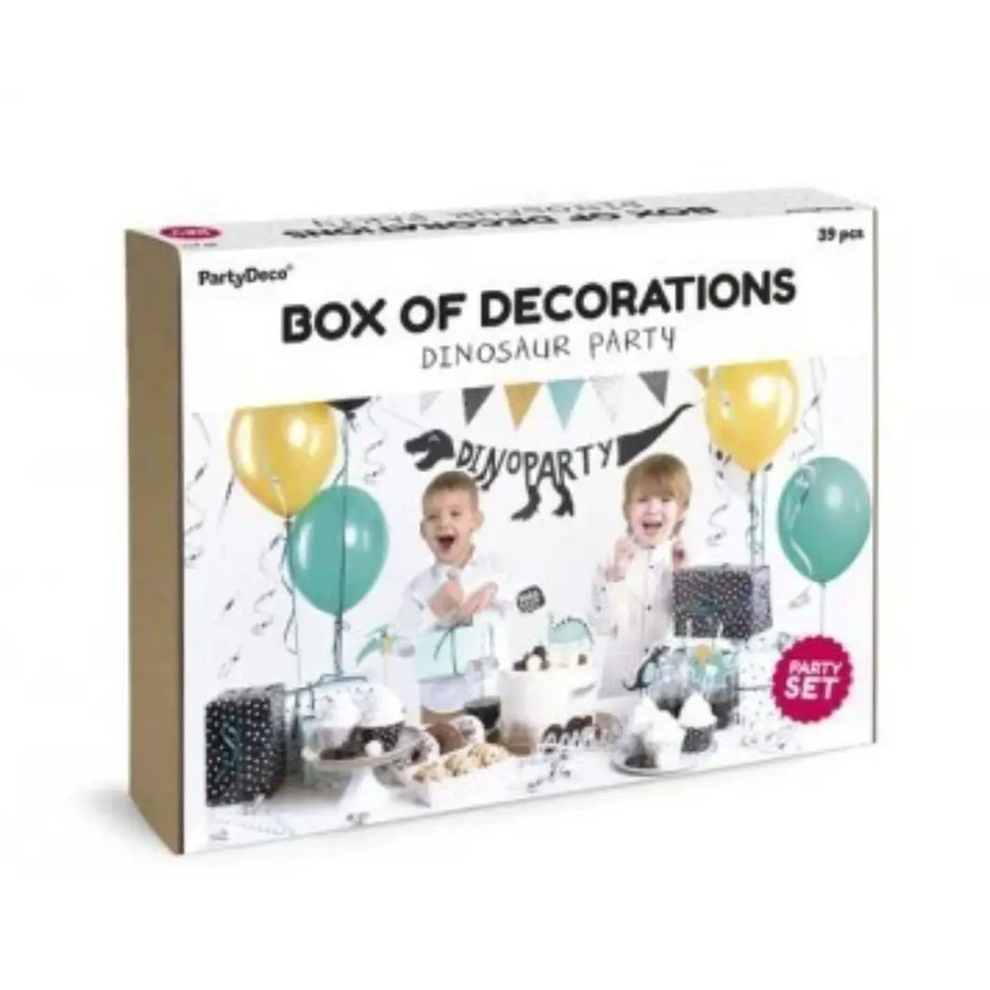 PartyDeco Set de Decoração Dinossauros - Minicool