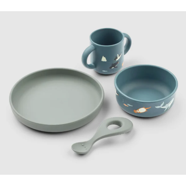 Liewood Conjunto de Refeição Arctic Sea