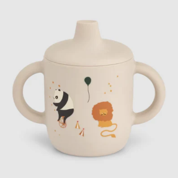 Liewood Copo Silicone com Asas Circus/Sandy