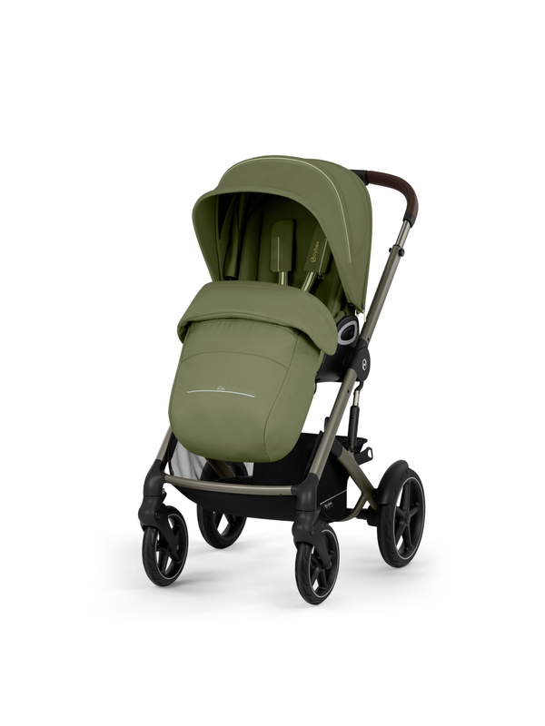 Cybex Carrinho de Bebé Talos S Lux 2025 Moss Green (Taupe Frame)