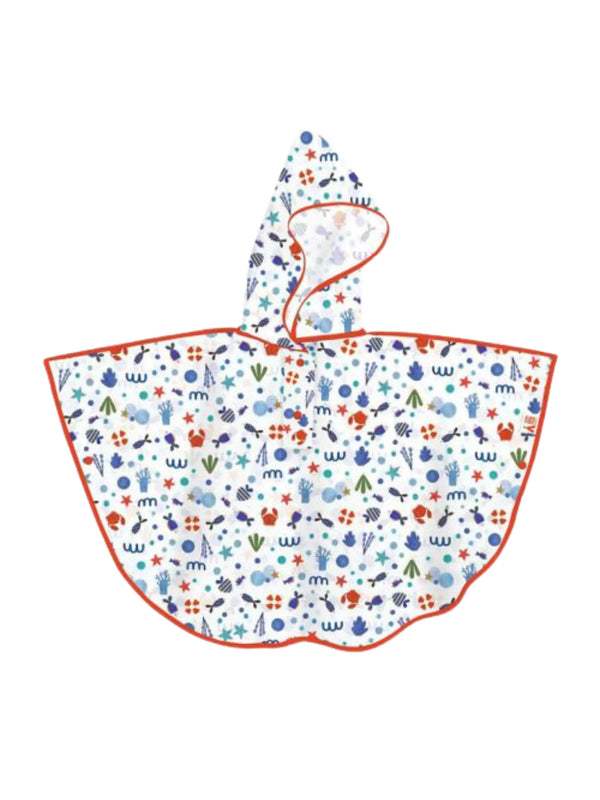 Djeco Capa de Chuva Ocean Tam. S/ 3-5 anos