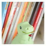 Mealheiro Kidywolf Dinossauro Verde | Silicone Macio +4 Anos Kidywolf