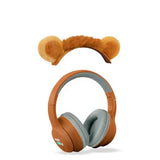 Kidywolf Headphones Bluetooth Leão Kidywolf
