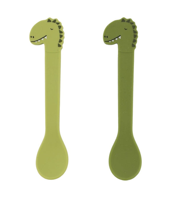 Trixie Colher de Silicone Pack 2 Mr. Dino