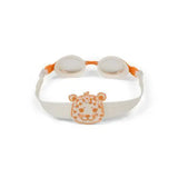 Swim Essentials Óculos de Natação Beige Leopard