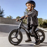 Yvolution YVelo Pro Bicicleta Equilíbrio Preta Yvolution