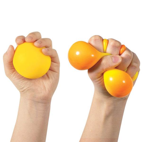 Needoh Bola Muda de Cor Amarela/Laranja